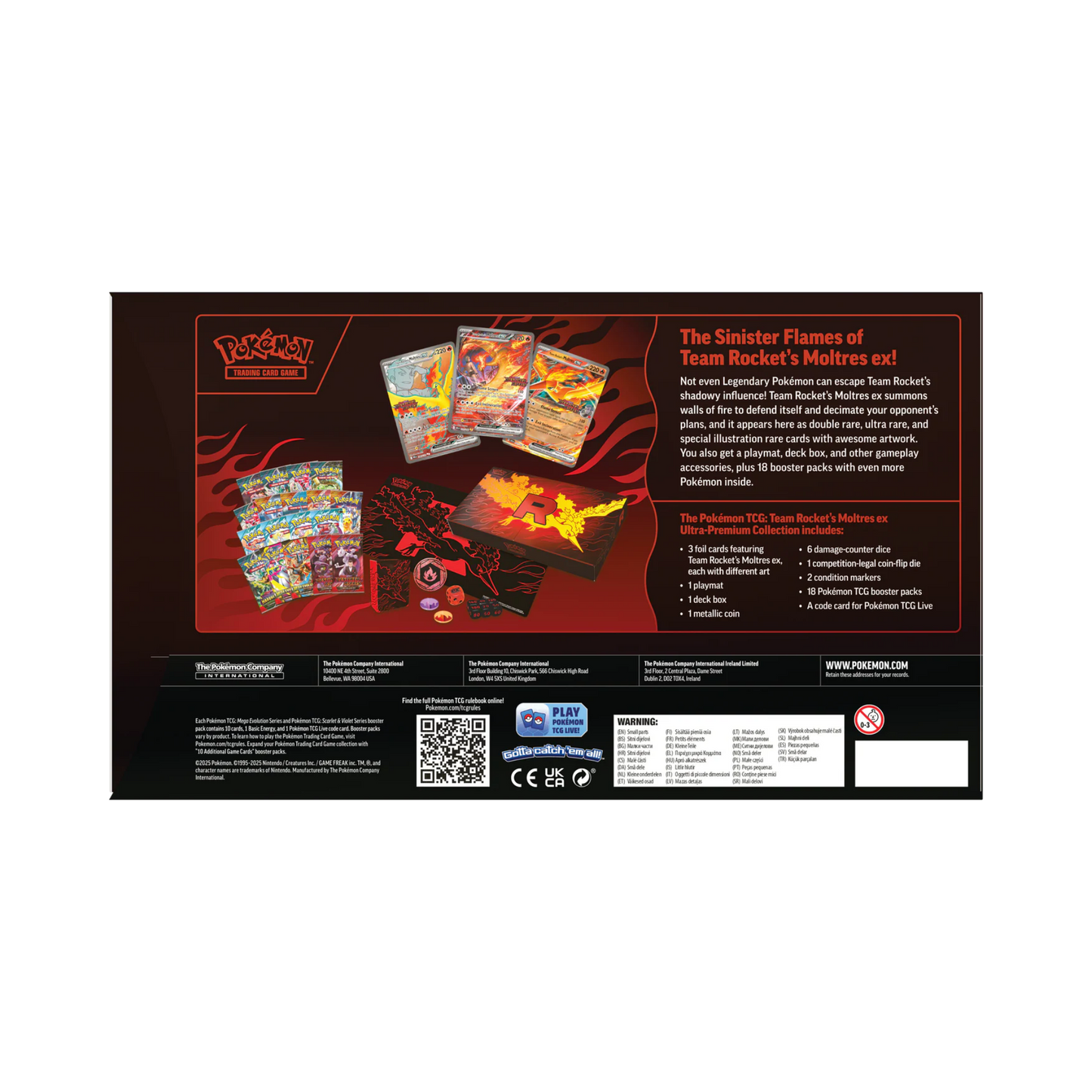 Team Rocket’s Moltres ex Ultra Premium Collection