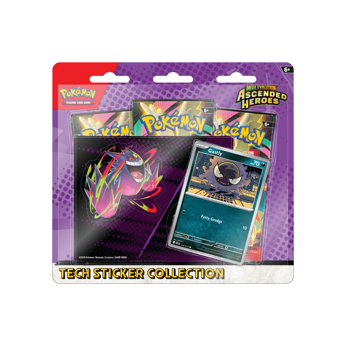 Ascended Heroes Tech Sticker Collection (GASTLY)