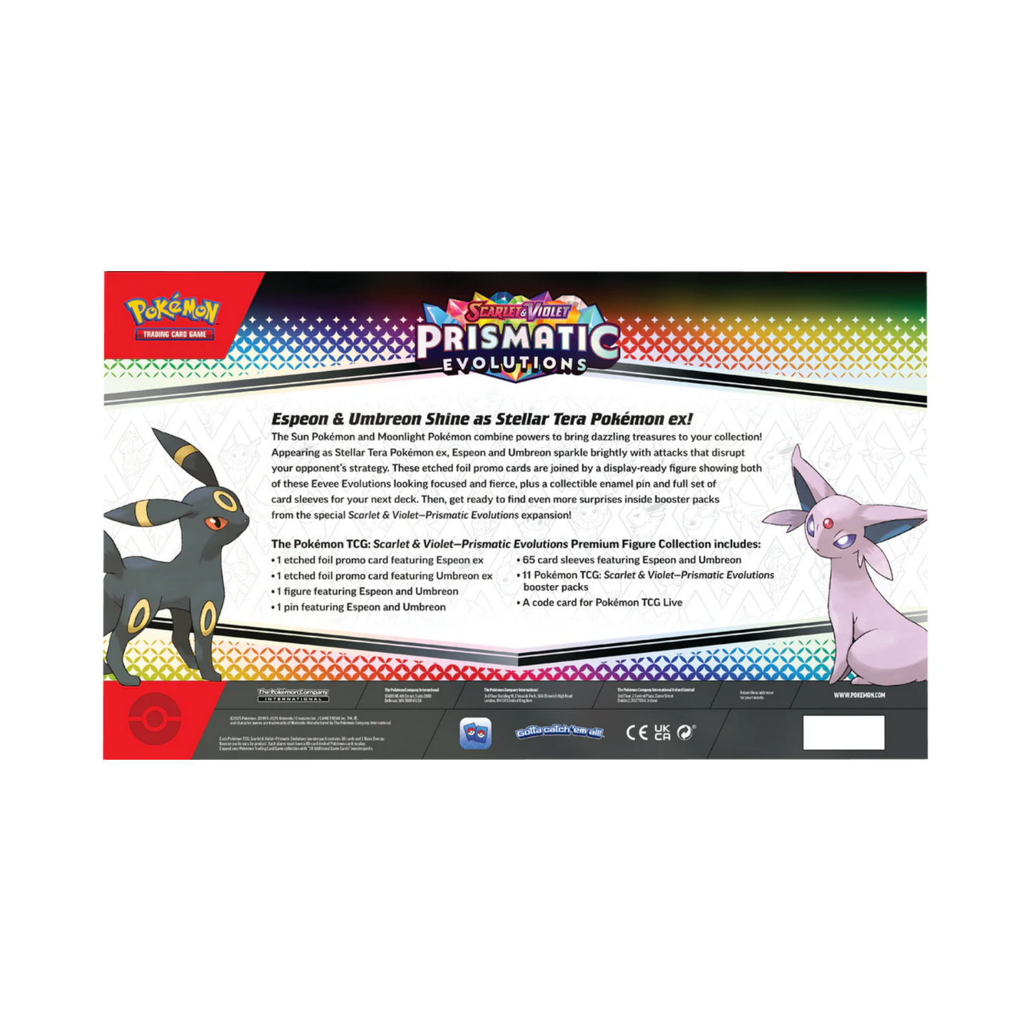 Prismatic Evolutions Premium Figure Collection