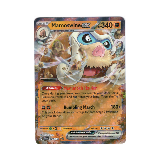 Mamoswine Ex - Journey Together - #079/159 - NM