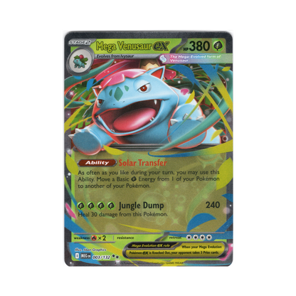 Mega Venusaur Ex - Mega Evolutions - #003/132