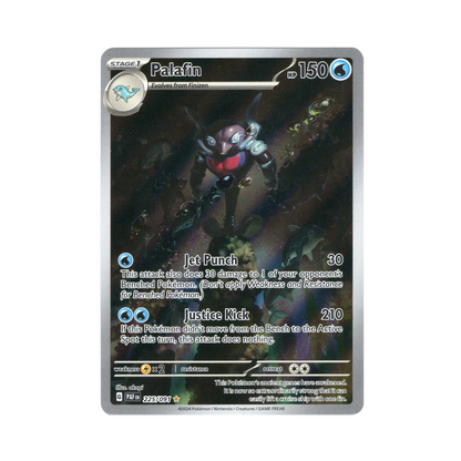 Palafin Full Art - Paldean Fates - #225/091 - NM