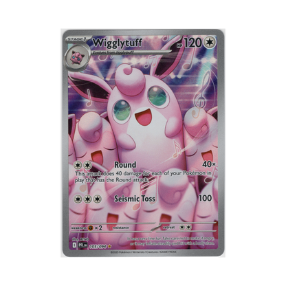 Wigglytuff Full Art - Phantasmal Flames - #105-094 - NM