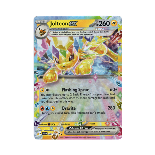 JOLTEON EX PRE 030/131 (PRISMATIC EVOLUTIONS)