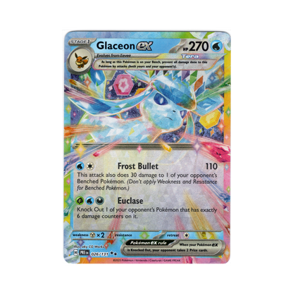 Glaceon Ex - Prismatic Evolutions - #026/131 - NM
