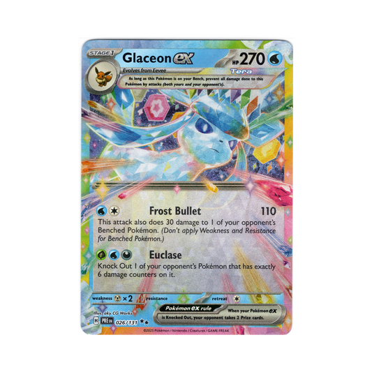Glaceon Ex - Prismatic Evolutions - #026/131 - NM