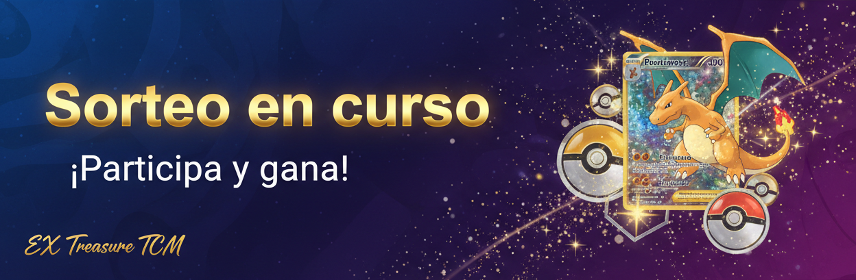 Banner Sorteo en Curso - EX Treasure TCM